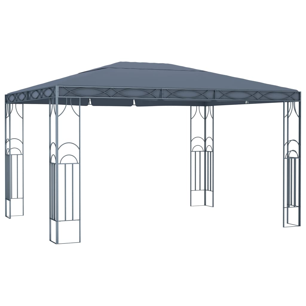 vidaXL Huvimaja 400 x 300 cm antrasiitti