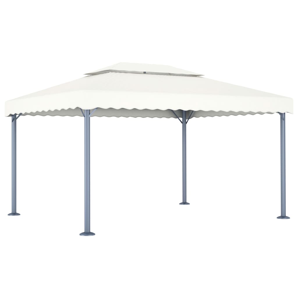 vidaXL Huvimaja 400x300 cm kerma alumiini