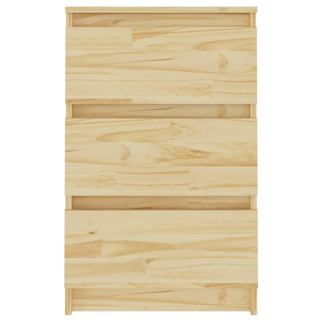 vidaXL Yöpöydät 2 kpl 40x29,5x64 täysi mänty