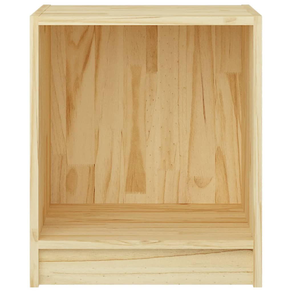 vidaXL Yöpöytä 35,5x33,5x41,5 cm täysi mänty
