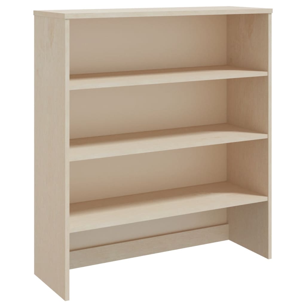 vidaXL Yläkaappi HAMAR hunajanruskea 90x30x100 cm täysi mänty