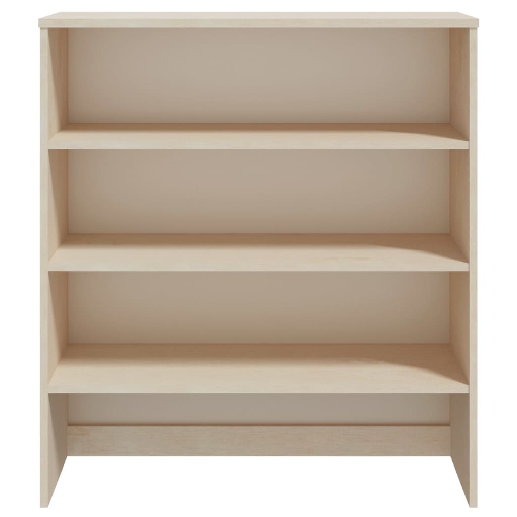 vidaXL Yläkaappi HAMAR hunajanruskea 90x30x100 cm täysi mänty