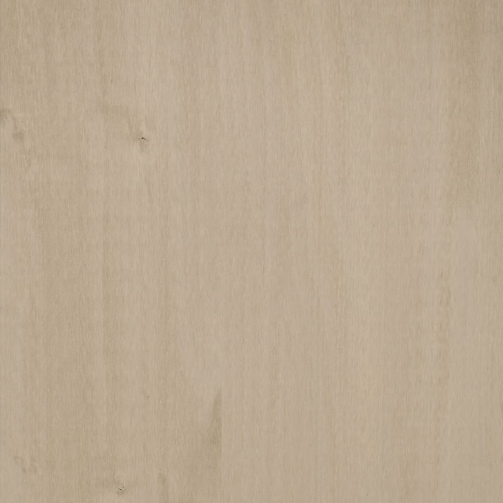 vidaXL Yläkaappi HAMAR hunajanruskea 90x30x100 cm täysi mänty