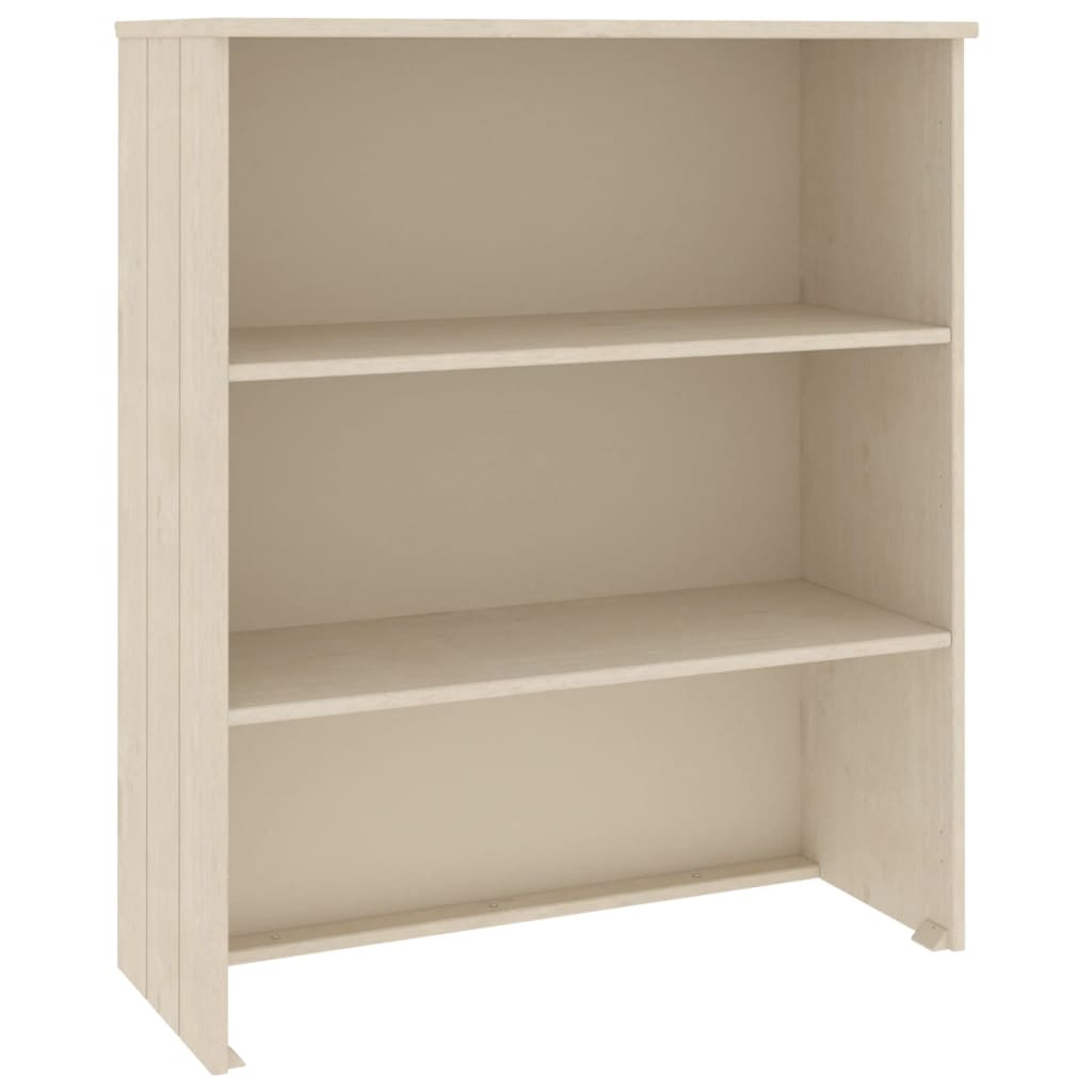 vidaXL Yläkaappi HAMAR hunajanruskea 85x35x100 cm täysi mänty