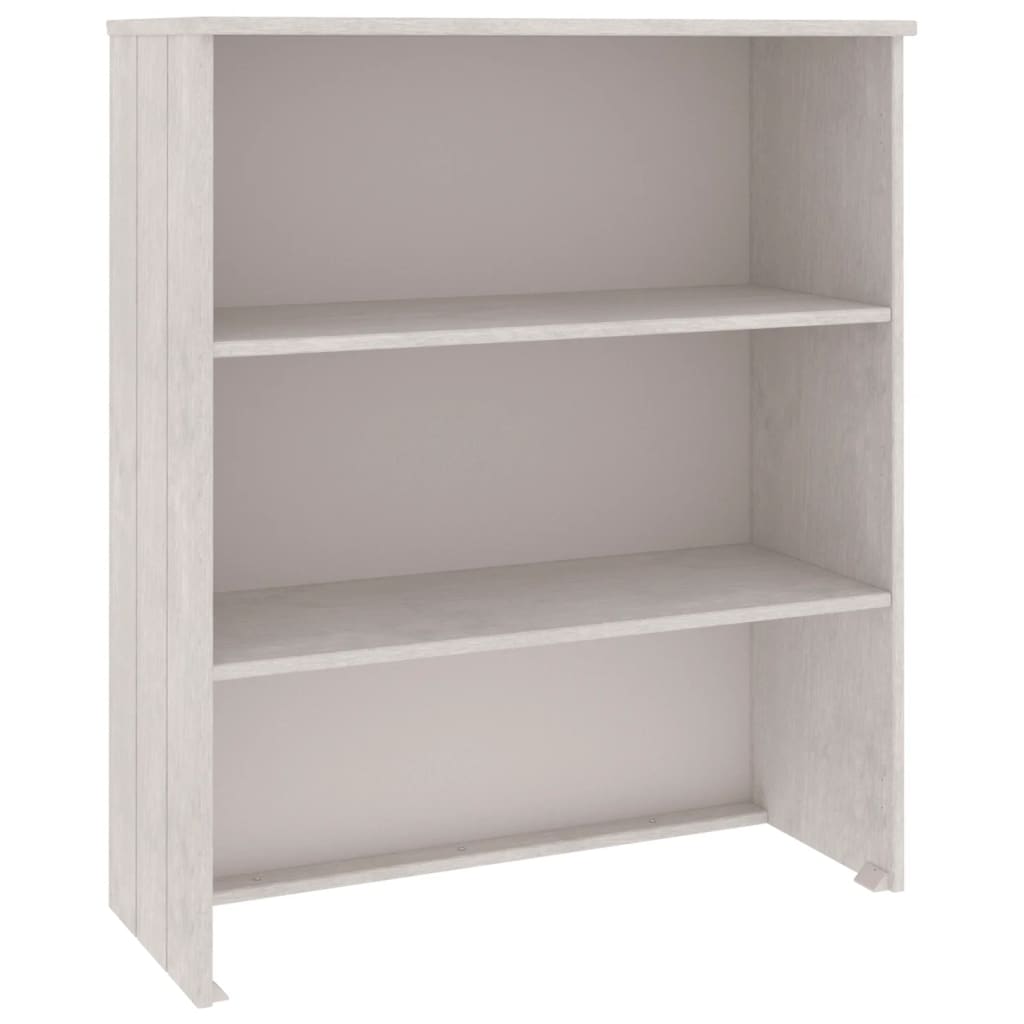 vidaXL Yläkaappi HAMAR valkoinen 85x35x100 cm täysi mänty
