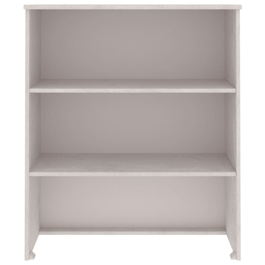 vidaXL Yläkaappi HAMAR valkoinen 85x35x100 cm täysi mänty