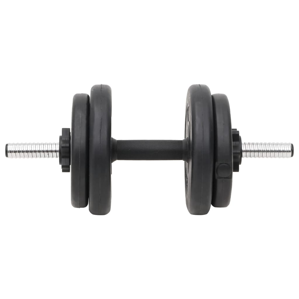 vidaXL Hauistanko ja käsipainosarja levyillä 60 kg