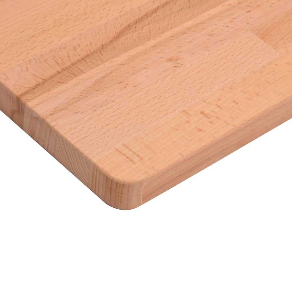 vidaXL Työpöytä työtaso 115x55x81,5 cm täysi pyökki metalli