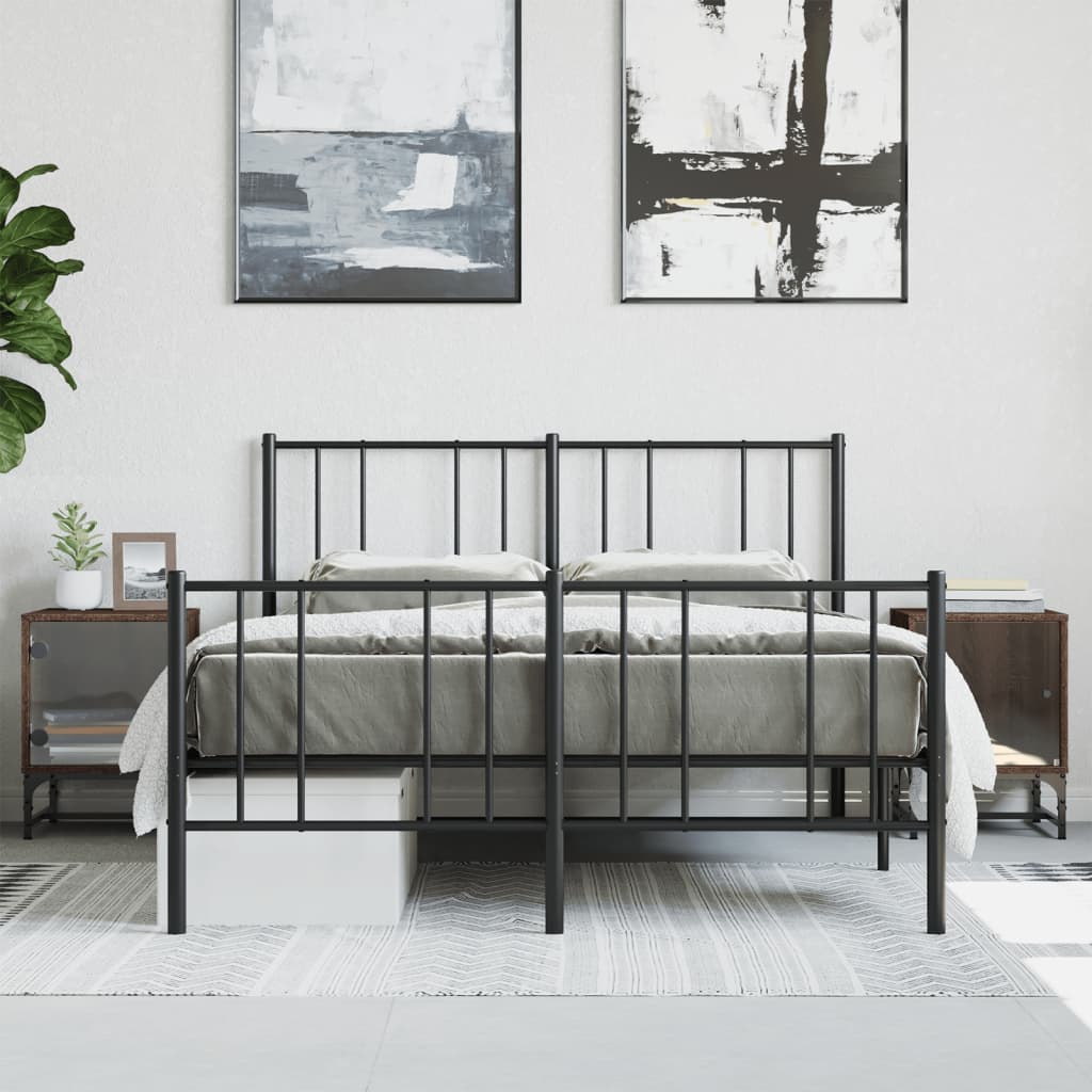 vidaXL Yöpöydät lasiovilla 2 kpl ruskea tammi 35x37x50 cm