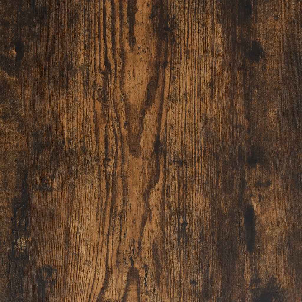 vidaXL yökaappi savustettu tammi 60x31x60 cm tekninen puu ja metalli