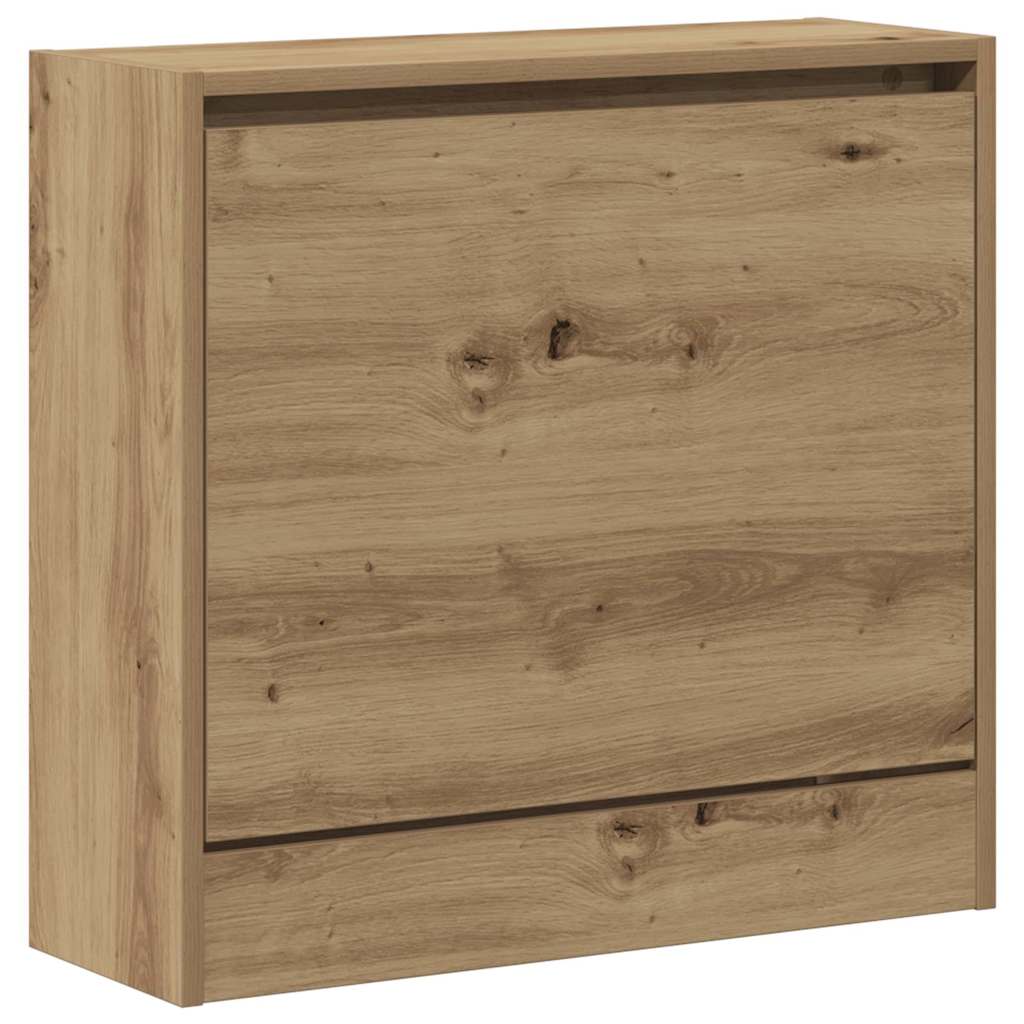 vidaXL Kengäteline Artisan Oak 60x21x57 cm Tekninen puu
