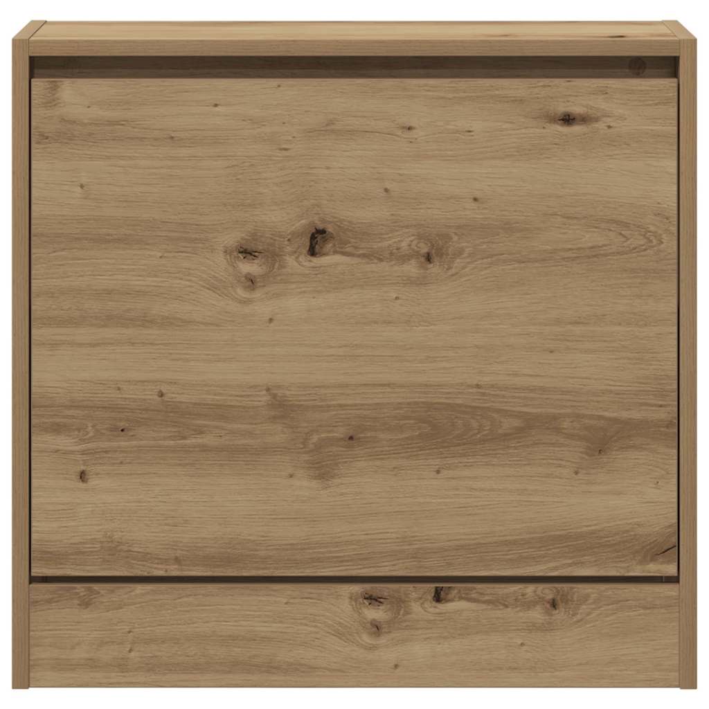 vidaXL Kengäteline Artisan Oak 60x21x57 cm Tekninen puu