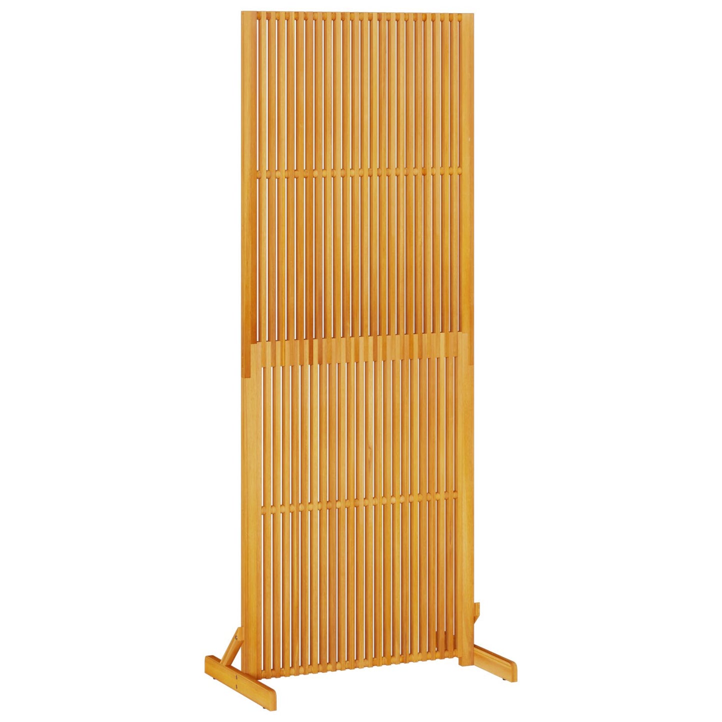 vidaXL Yksityisnäyttö Sisä-/Ulkokäyttöön 200 cm Kiinteä Akasiapuu