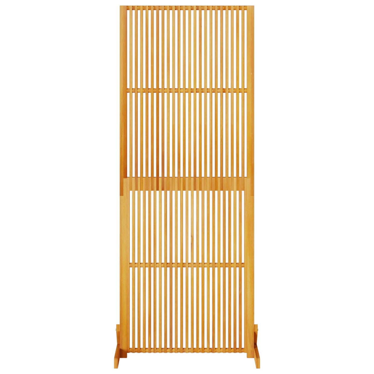 vidaXL Yksityisnäyttö Sisä-/Ulkokäyttöön 200 cm Kiinteä Akasiapuu