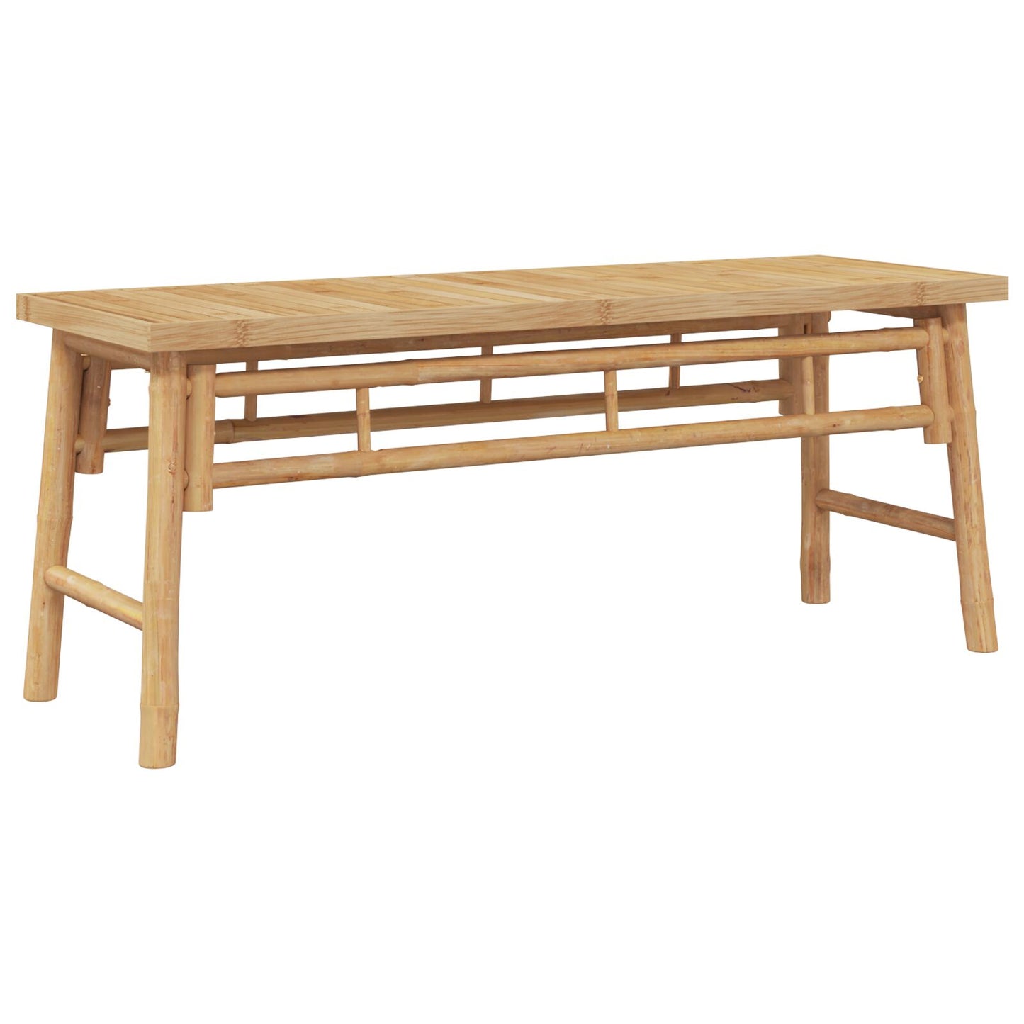 vidaXL Puutarhapenkki 110x38x45 cm Bambu