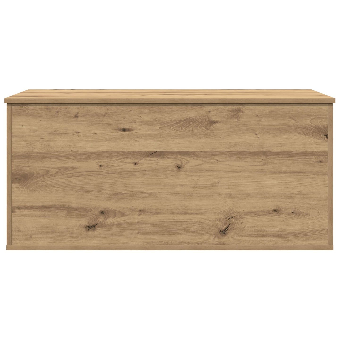 vidaXL Säilytyslaatikko kannella, Artisan Tammi 100x42x46 cm, Keinopuu