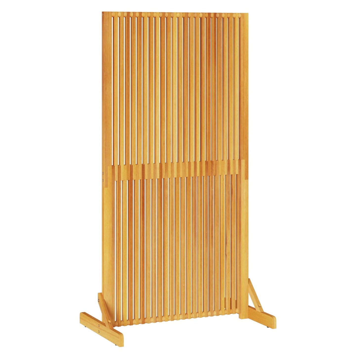 vidaXL Yksityisyyssuoja Sisä-/Ulkokäyttöön 150 cm Kiinteä Akasiapuu