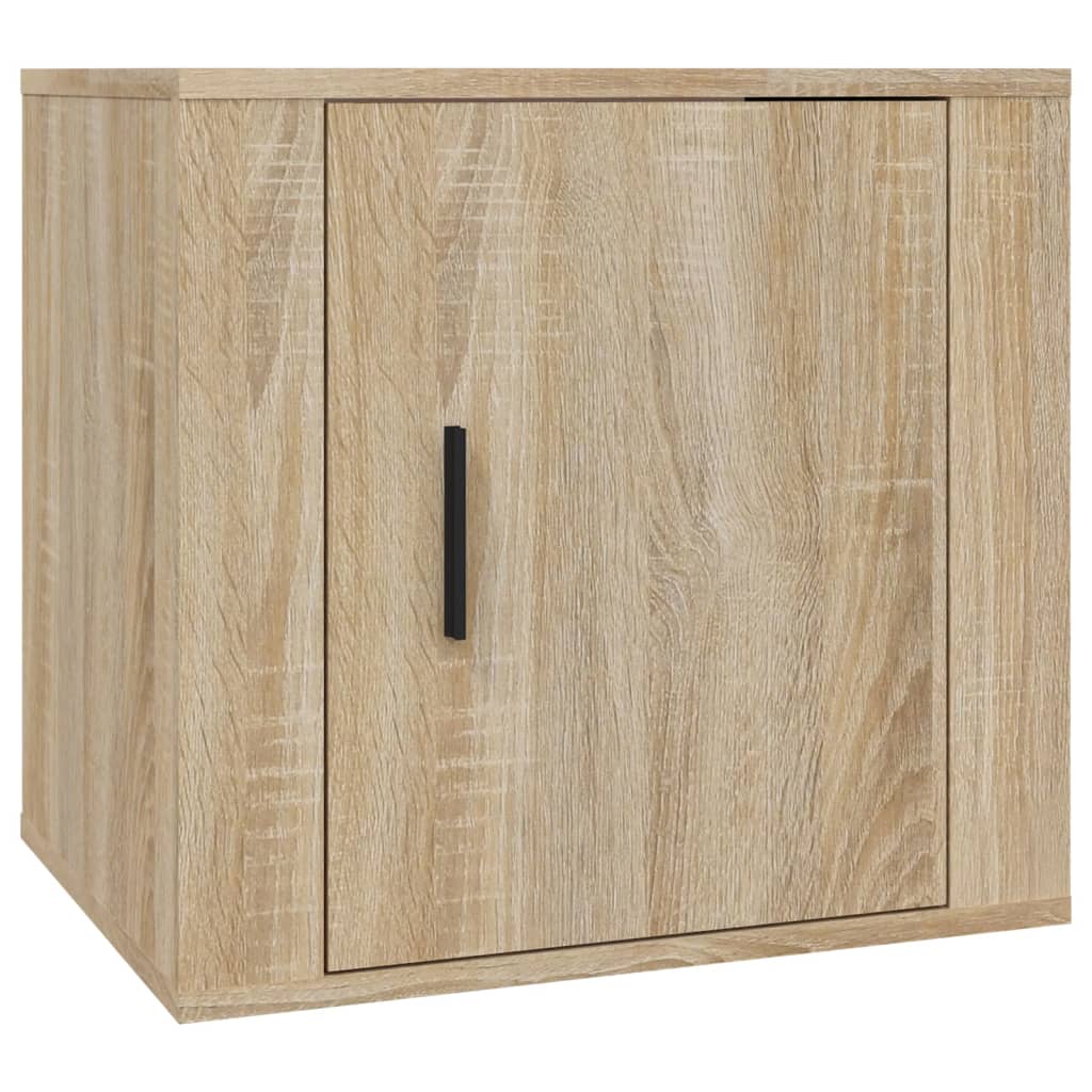 vidaXL Yöpöydät 2 kpl Sonoma-tammi 50x39x47 cm