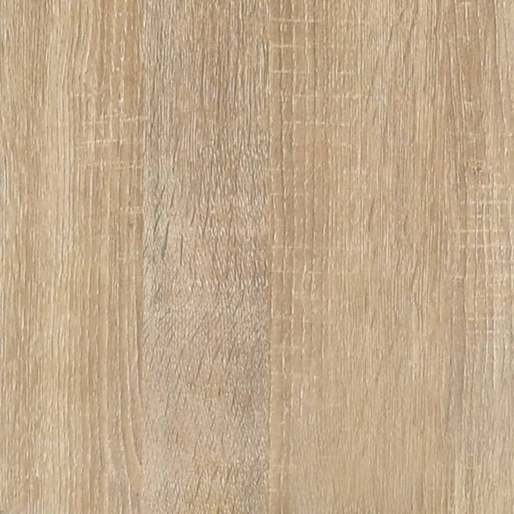 vidaXL Yöpöydät 2 kpl Sonoma-tammi 50x39x47 cm