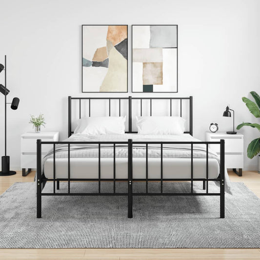 vidaXL Yöpöydät 2 kpl valkoinen 40x35x50 cm tekninen puu