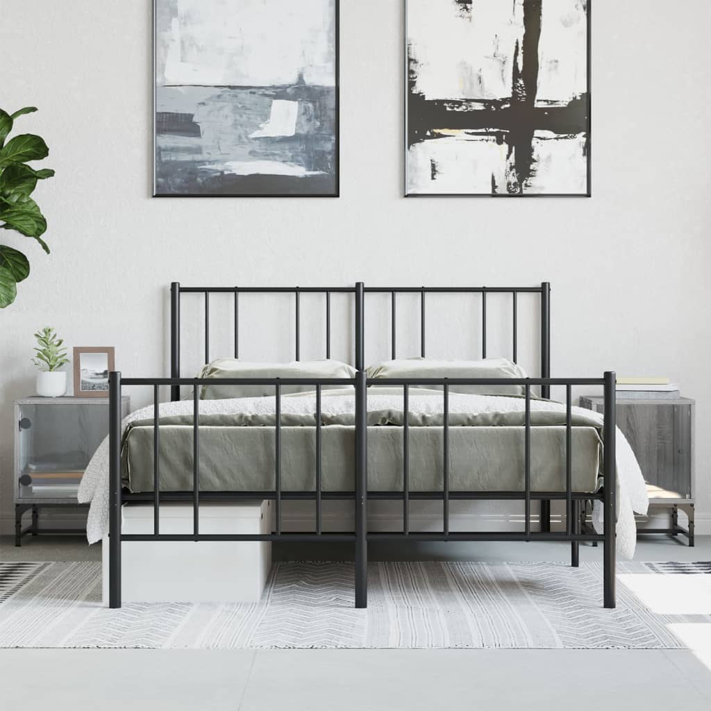 vidaXL Yöpöydät lasiovilla 2 kpl harmaa Sonoma 35x37x50 cm