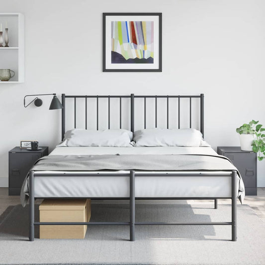 vidaXL Yöpöydät 2 kpl antrasiitti 34,5x39x44 cm teräs