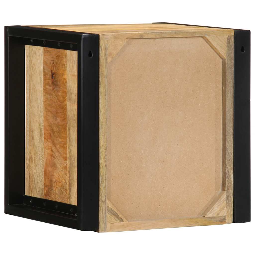 vidaXL Yöpöytäkaapit 2 kpl 40x35x40 cm Massiivipuuta mango