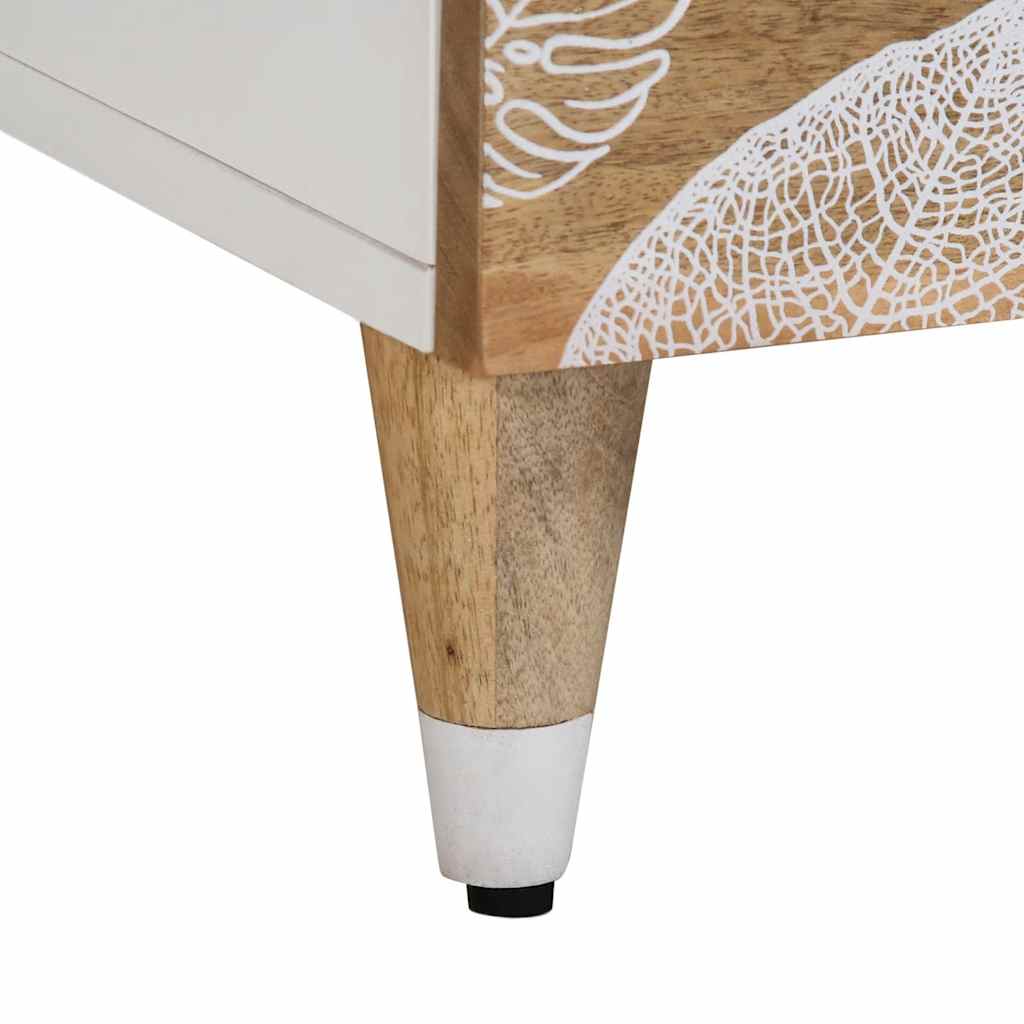 vidaXL yöpöytäkaapit 2 kpl 40x33,5x46 cm massiivipuu mango