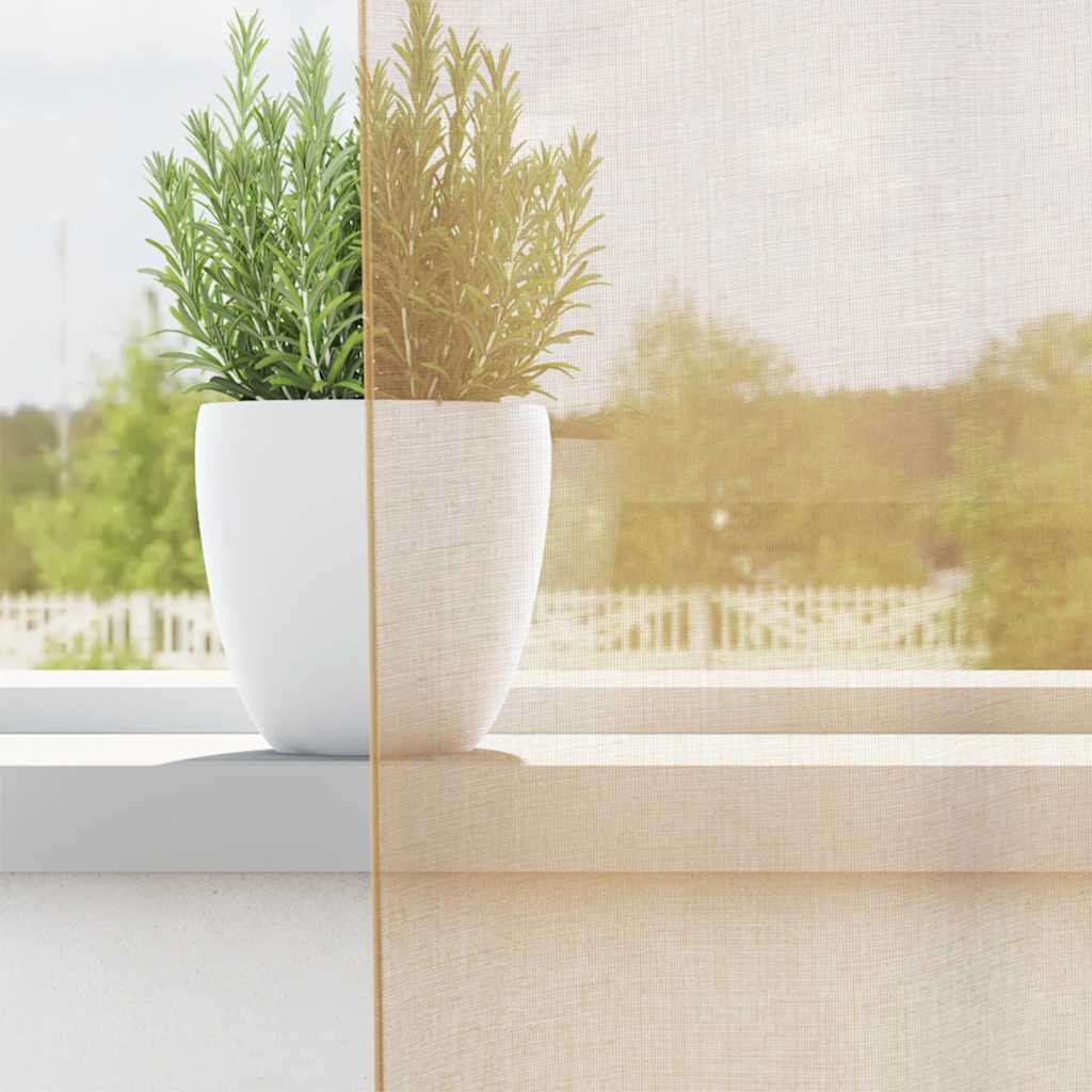 vidaXL Voileeverhot tangotaskuilla 2 kpl hiekkaa