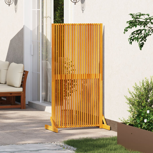 vidaXL Yksityisyyssuoja Sisä-/Ulkokäyttöön 150 cm Kiinteä Akasiapuu