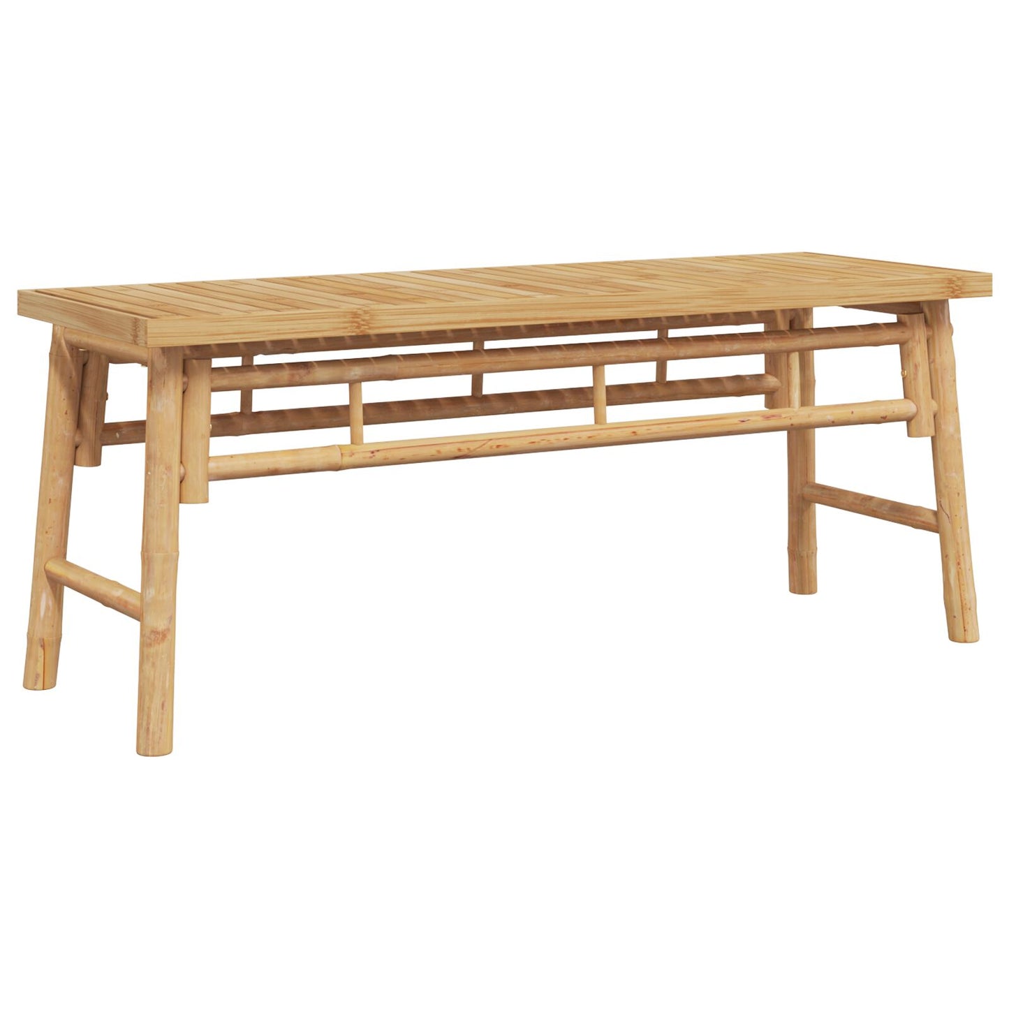 vidaXL Puutarhapenkki 110x38x45 cm Bambu