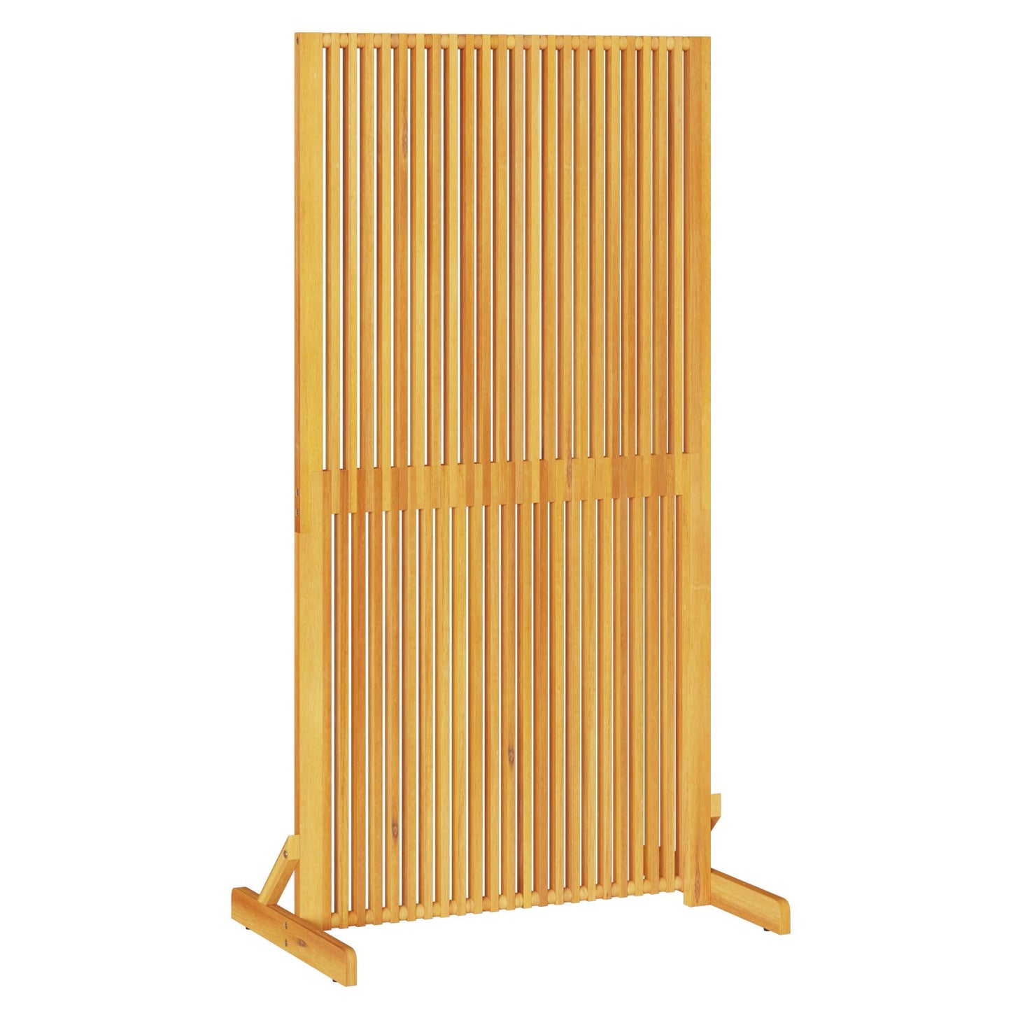 vidaXL Yksityisyyssuoja Sisä-/Ulkokäyttöön 150 cm Kiinteä Akasiapuu